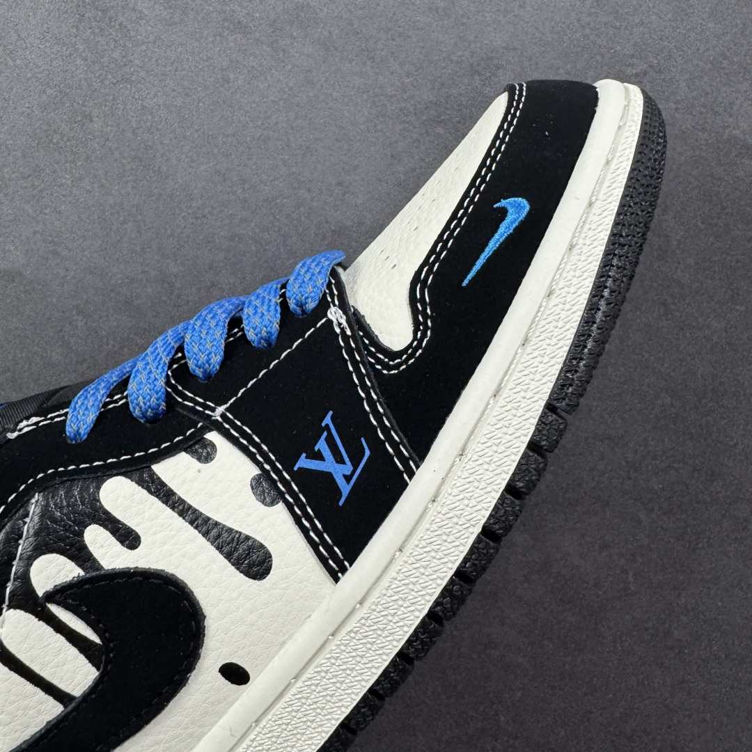 图片[5]-【定制版】Air Jordan 1 Low LV联名 高端定制 低帮复古篮球鞋  #定制鞋盒 大厂纯原品质出货 超高清洁度 皮料切割干净无任何毛边 细节完美 货号：QJ2025-001  尺码：36 36.5 37.5 38 38.5 39 40 40.5 41 42 42.5 43 44 44.5 45-选品中心