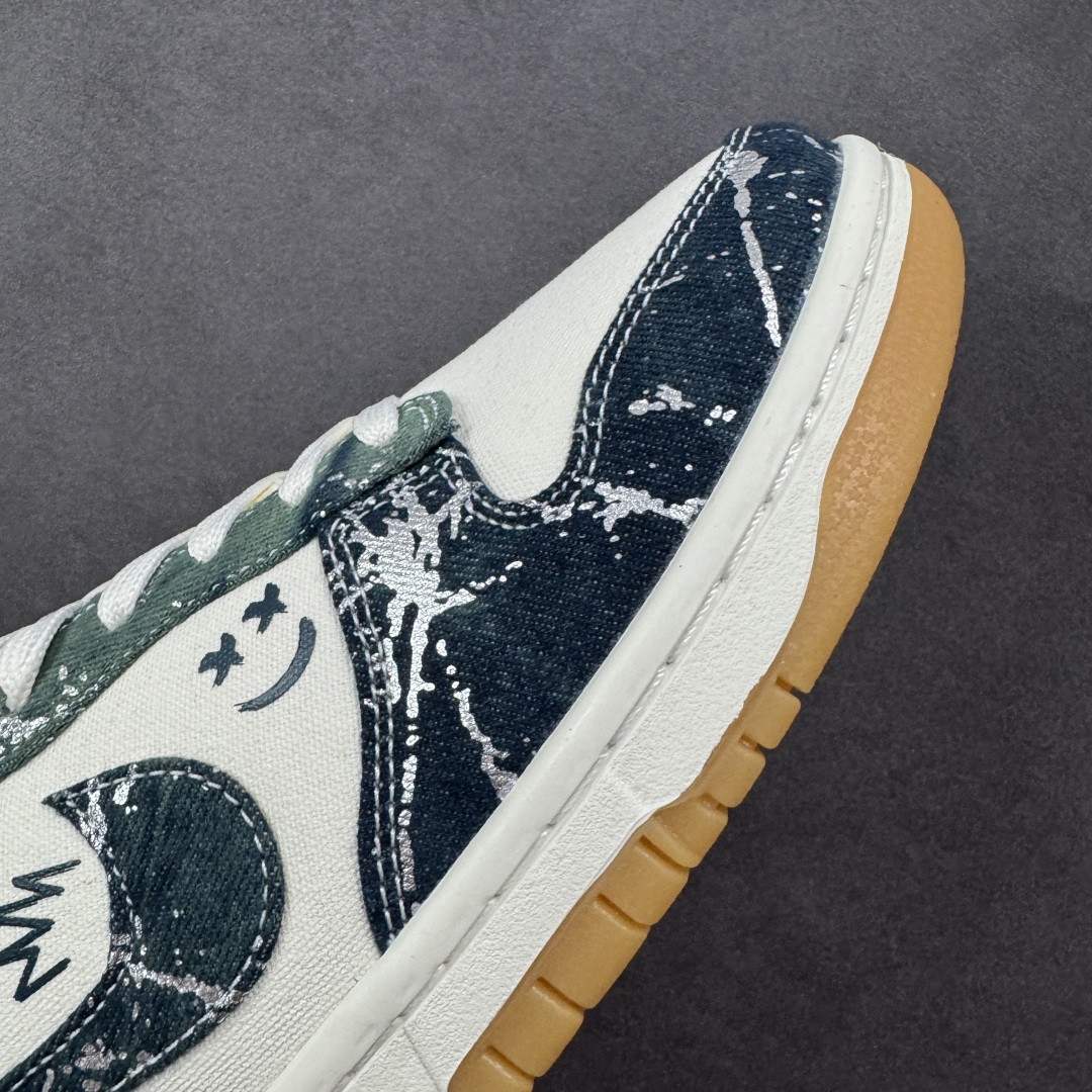 图片[5]-【定制版】Nike SB Dunk Low 军绿织布 高端定制 低帮休闲板鞋  #定制鞋盒 大厂纯原品质出货 超高清洁度 皮料切割干净无任何毛边 细节完美 货号：SC0601-464  尺码：36 36.5 37.5 38 38.5 39 40 40.5 41 42 42.5 43 44 44.5 45-选品中心