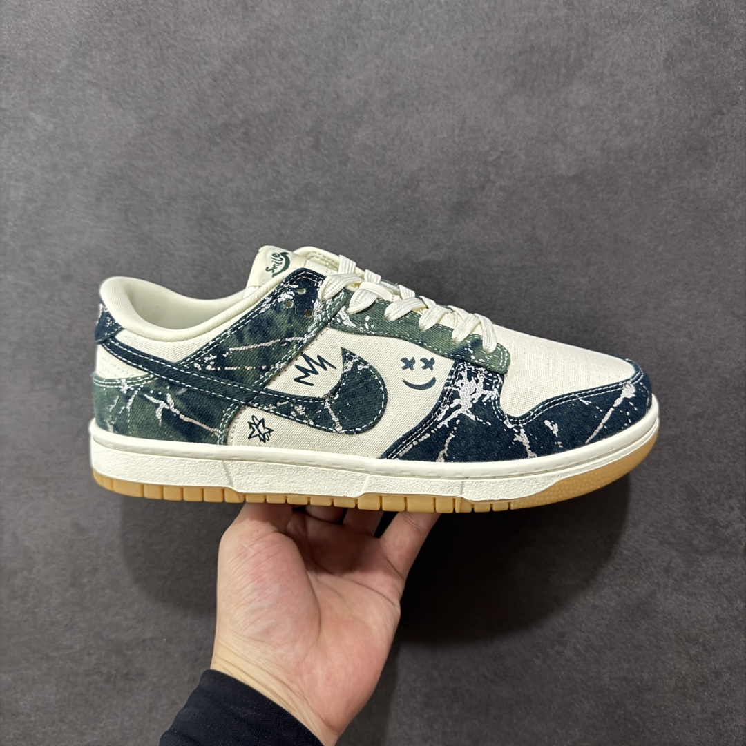 【定制版】Nike SB Dunk Low 军绿织布 高端定制 低帮休闲板鞋  #定制鞋盒 大厂纯原品质出货 超高清洁度 皮料切割干净无任何毛边 细节完美 货号:SC0601-464  尺码:36 36.5 37.5 38 38.5 39 40 40.5 41 42 42.5 43 44 44.5 45-选品中心