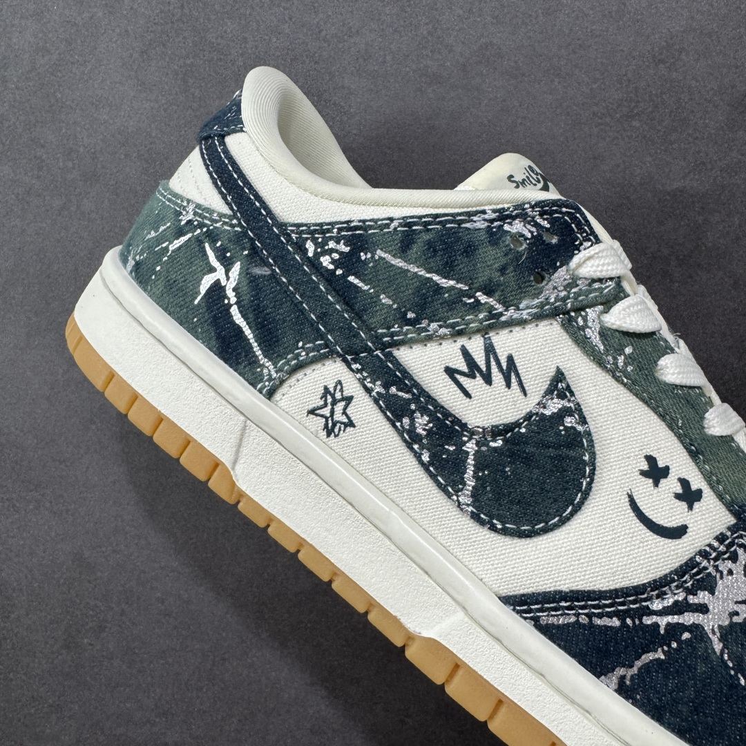 图片[6]-【定制版】Nike SB Dunk Low 军绿织布 高端定制 低帮休闲板鞋  #定制鞋盒 大厂纯原品质出货 超高清洁度 皮料切割干净无任何毛边 细节完美 货号：SC0601-464  尺码：36 36.5 37.5 38 38.5 39 40 40.5 41 42 42.5 43 44 44.5 45-选品中心