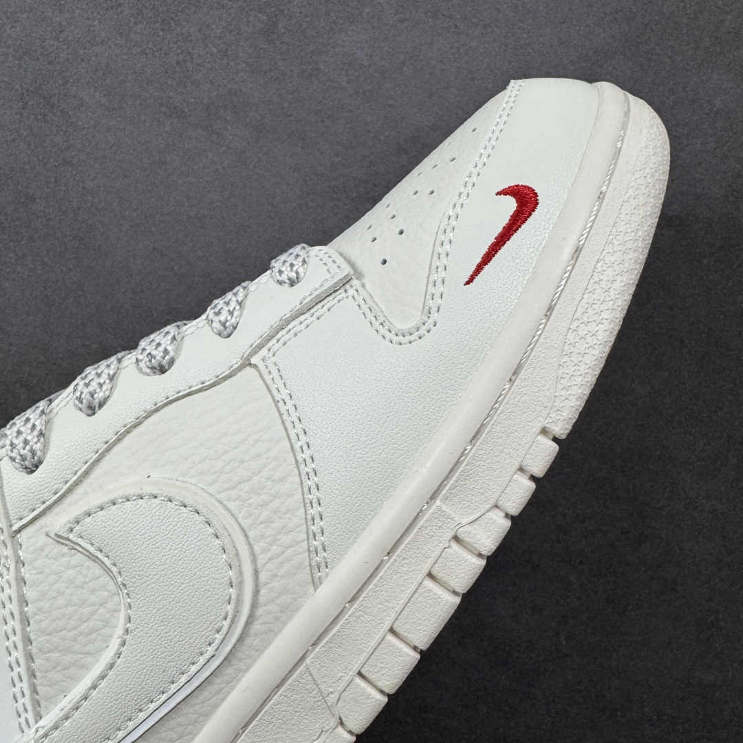 图片[5]-【定制版】Nike SB Dunk Low Supreme联名 米白小红勾 周年高端定制 低帮休闲板鞋  #定制鞋盒 大厂纯原品质出货 超高清洁度 皮料切割干净无任何毛边 细节完美 货号：CS1688-109  尺码：36 36.5 37.5 38 38.5 39 40 40.5 41 42 42.5 43 44 44.5 45-选品中心