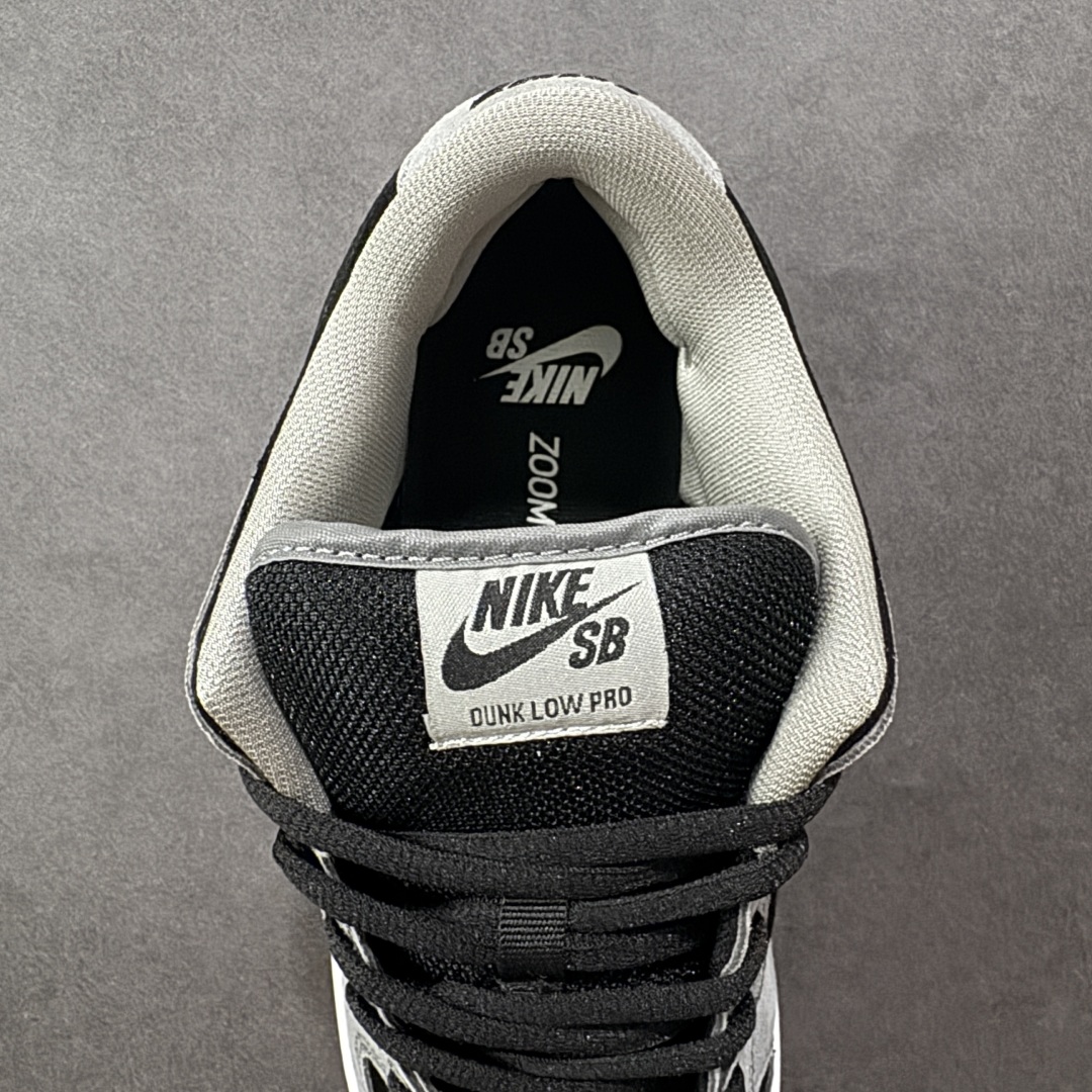 图片[7]-【公司级】NK Dunk sb Low 外贸特供 灰黑色 原盒原配 圈内天花板工艺 原厂冲刀 超高清洁度 全鞋零毛边皮料切割 全套原楦原模倾力打造完美版型 采用原厂百宏鞋带以及原厂百宏织唛舌标 内标可供原厂 原厂中底布拉帮走线遵循公司 货号：HF3063-001 尺码：36-45半 编码：YBB220230-选品中心