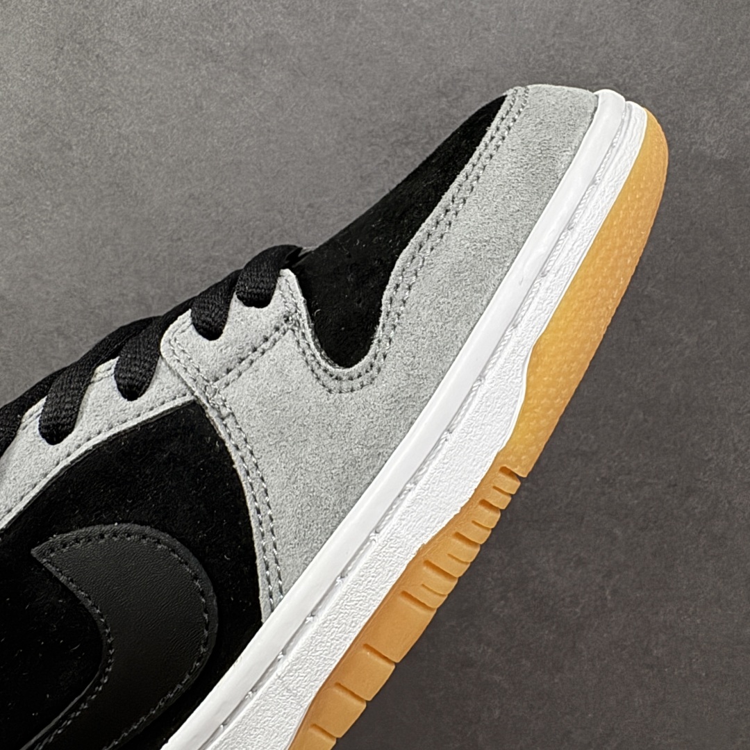 图片[5]-【公司级】NK Dunk sb Low 外贸特供 灰黑色 原盒原配 圈内天花板工艺 原厂冲刀 超高清洁度 全鞋零毛边皮料切割 全套原楦原模倾力打造完美版型 采用原厂百宏鞋带以及原厂百宏织唛舌标 内标可供原厂 原厂中底布拉帮走线遵循公司 货号：HF3063-001 尺码：36-45半 编码：YBB220230-选品中心
