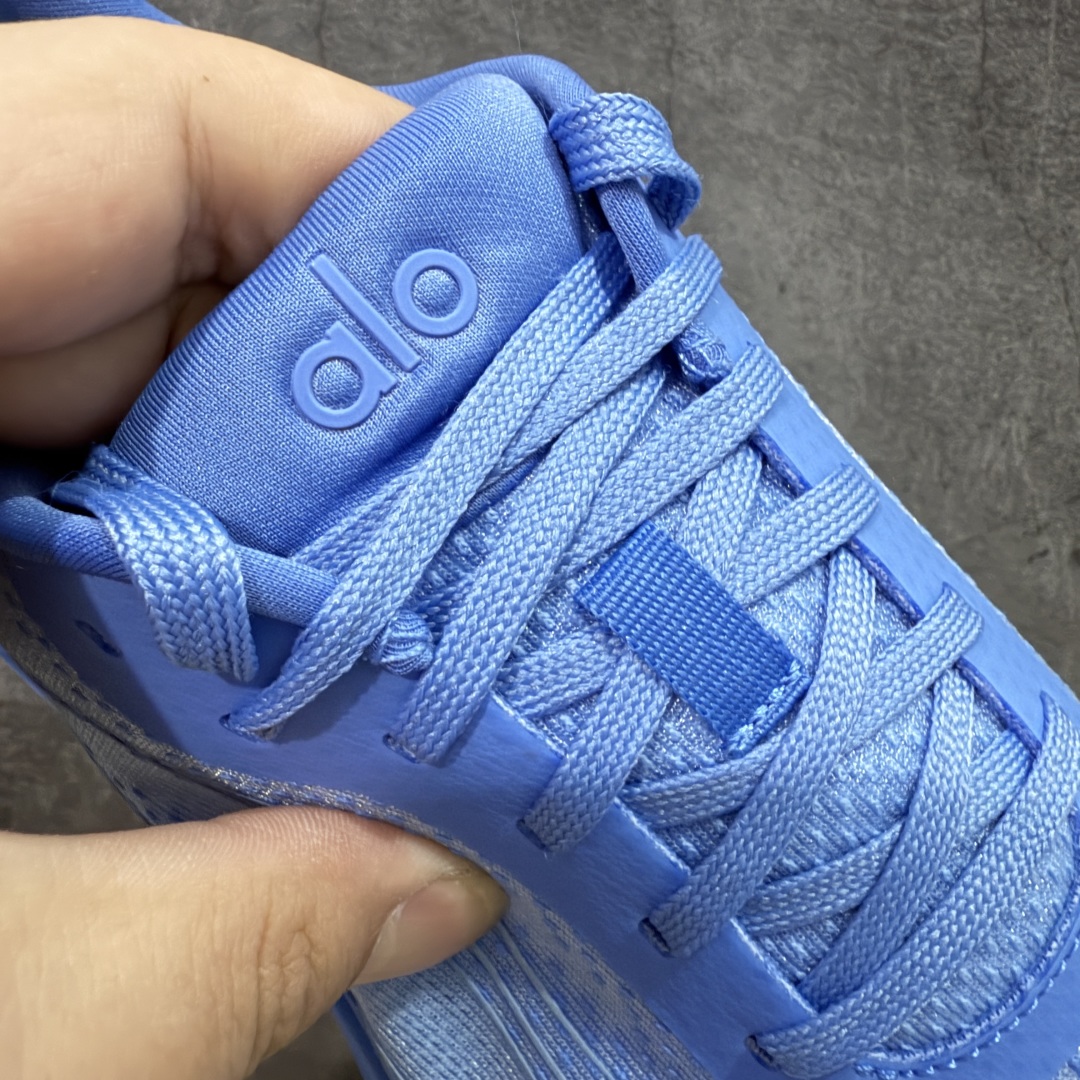 图片[6]-【LW版本】Alo Runner 明星同款 四季常青款增高低帮休闲生活鞋 蓝色  1：1复刻 细节一步到位 采用增高4CM防滑耐磨鞋底 随意搭配的都好看的鞋子  尺码：36 37 38 39 40 41 42 43 44 45-选品中心