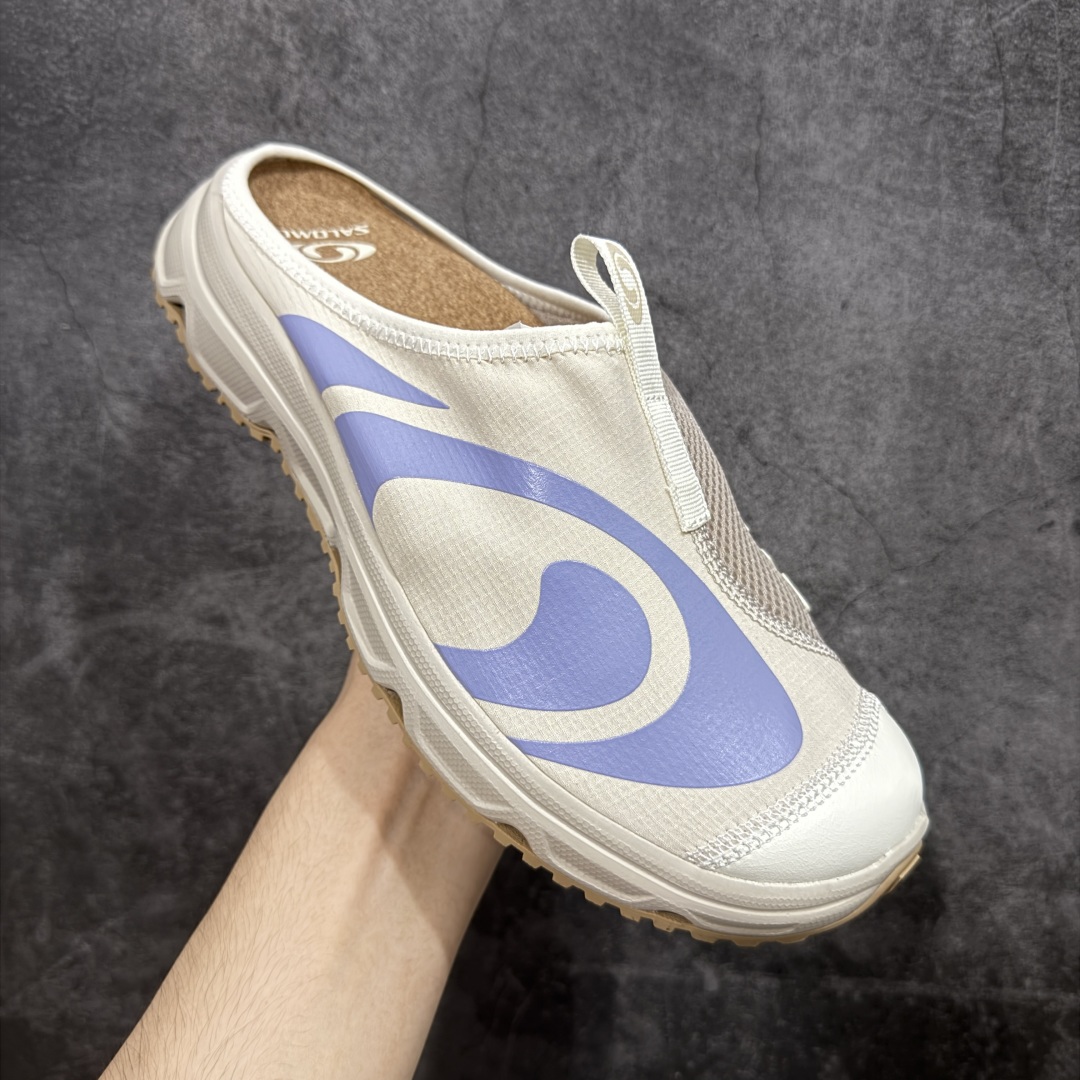 纯原Salomon RX Slide 3.0 萨洛蒙舒适百搭防磨防滑包头拖鞋 原鞋购入开发 独家私模舒适