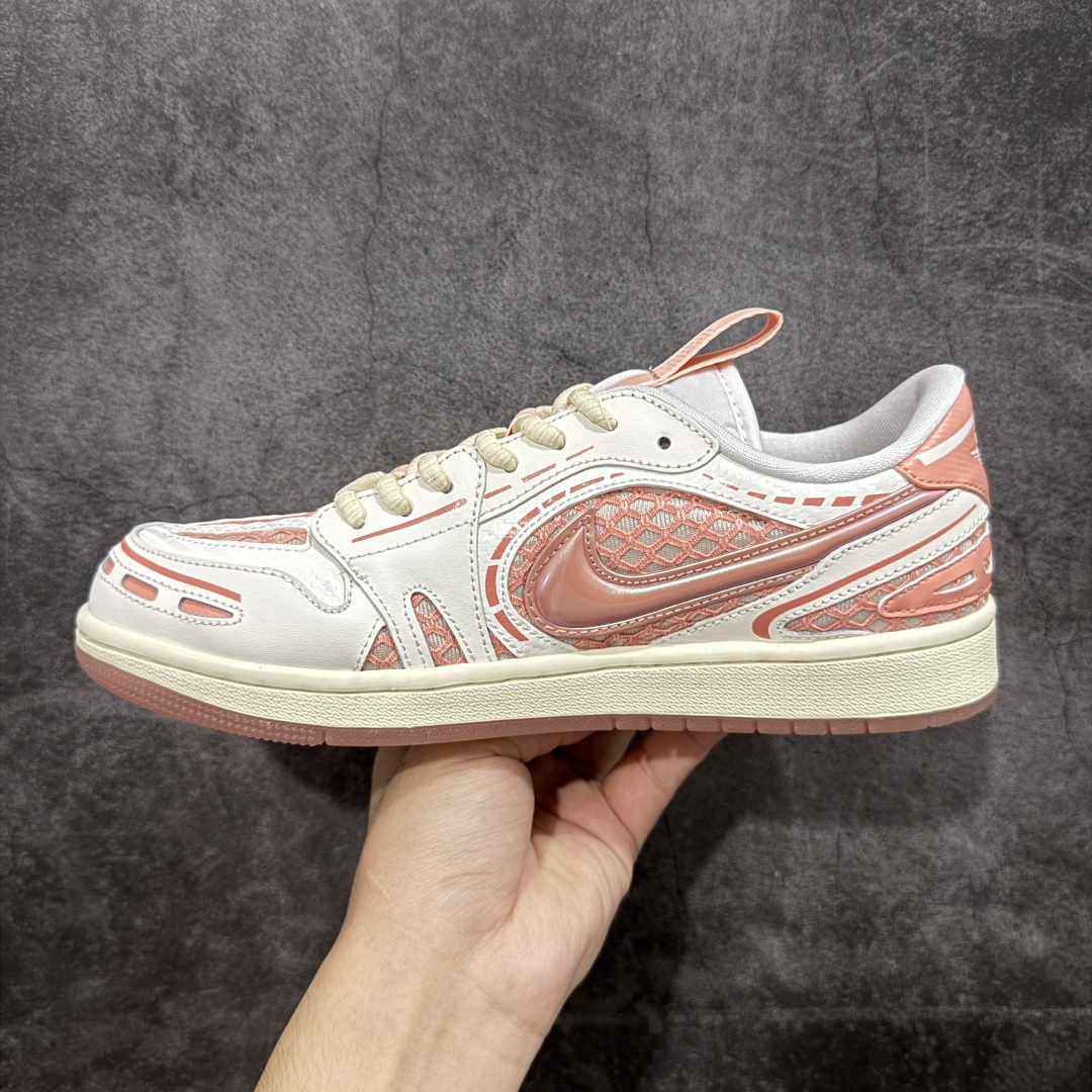 Air Jordan 1 Low White/Coral Shoes HQ2186-180 - New 2022 Edition 3 cmp i1757286292793 6424 0 1