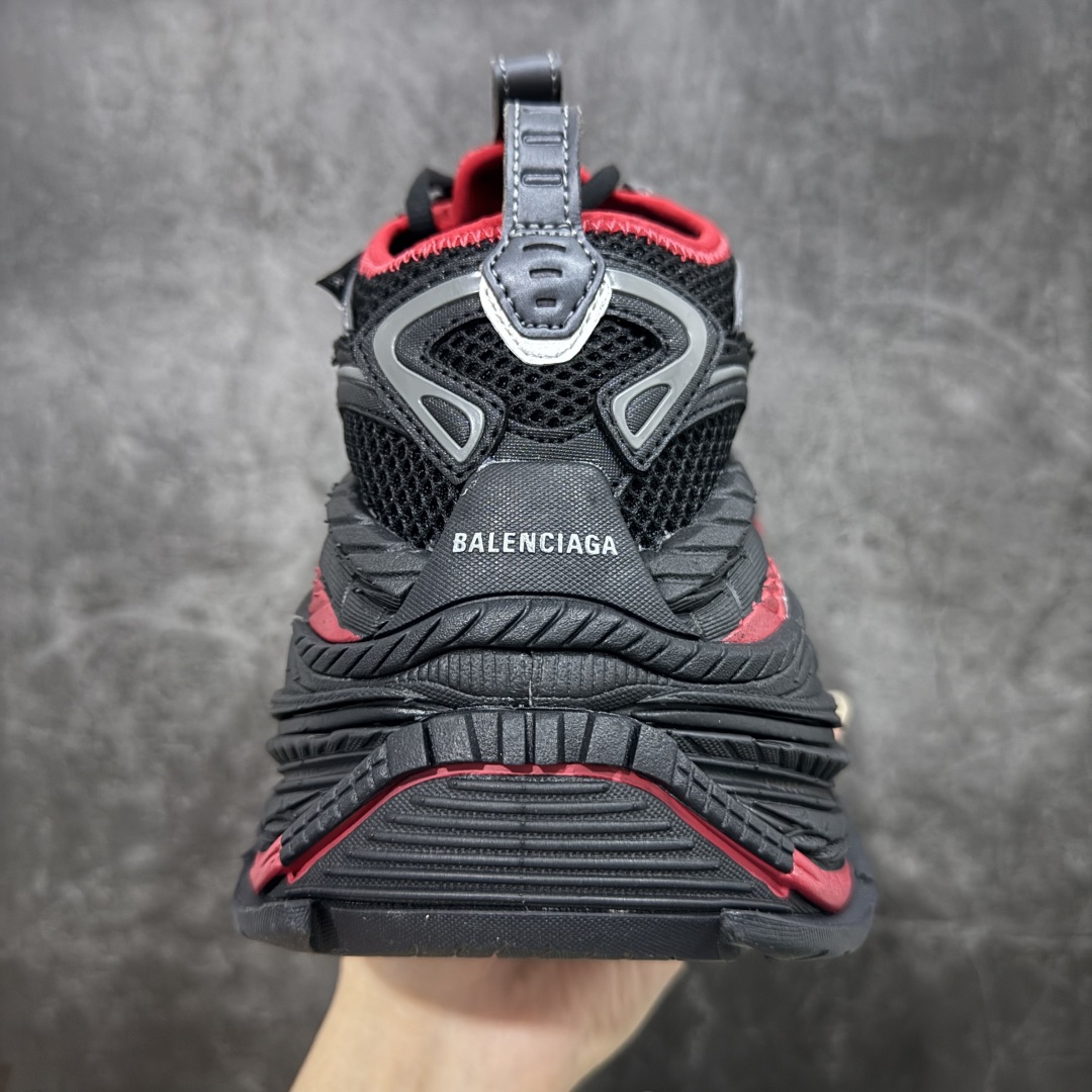 【OK纯原】Balenciaga巴黎世家 Platform 厚底系带 老爹鞋 17代黑灰红独家工艺 夸张