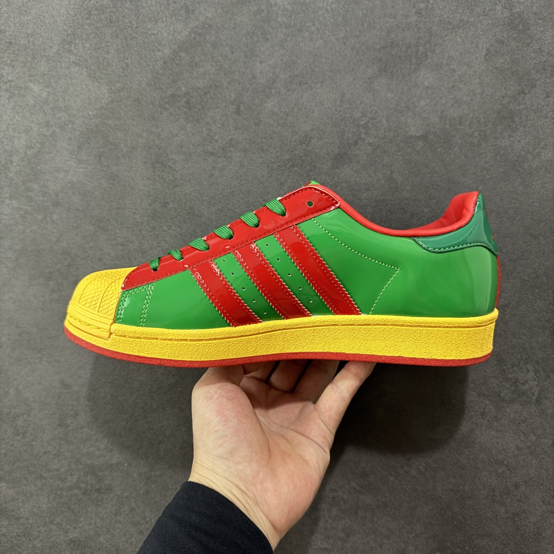 【纯原】Stussy x Ad Superstar 定制配色 斯图西联名 三叶草低帮休闲百搭贝壳头板鞋 
