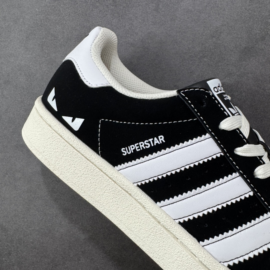 图片[6]-【定制版】Ad Superstar 定制配色 三叶草低帮休闲百搭贝壳头板鞋 DS0026 公司级版本 大厂流水作业生产 超高清洁度 皮料切割干净无任何毛边 细节完美   尺码：36 36.5 37 38 38.5 39 40 40.5 41 42 42.5 43 44 44.5 45 编码：QFB290300-选品中心