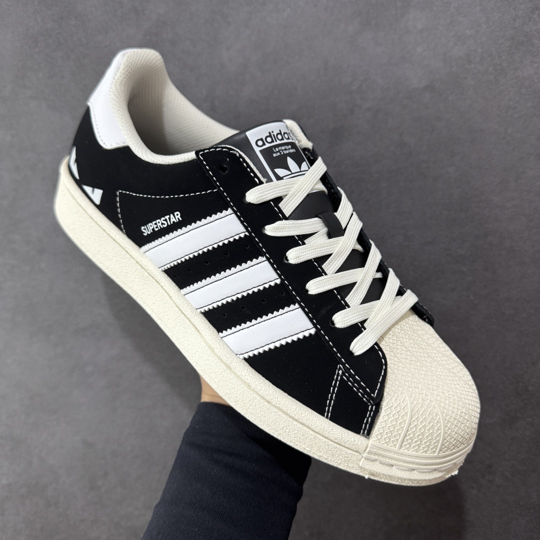 图片[3]-【定制版】Ad Superstar 定制配色 三叶草低帮休闲百搭贝壳头板鞋 DS0026 公司级版本 大厂流水作业生产 超高清洁度 皮料切割干净无任何毛边 细节完美   尺码：36 36.5 37 38 38.5 39 40 40.5 41 42 42.5 43 44 44.5 45 编码：QFB290300-选品中心