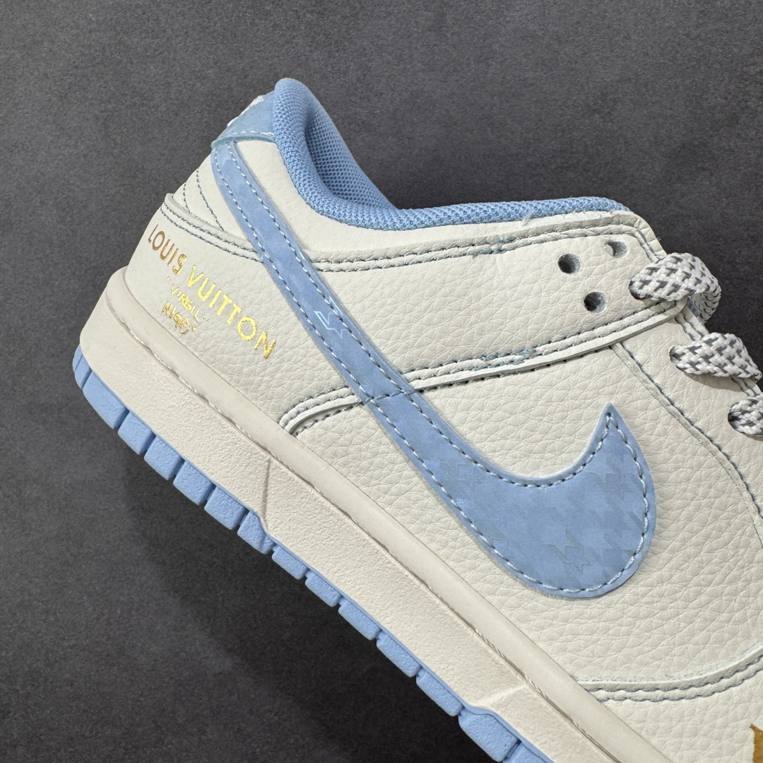 图片[6]-【定制版】Louis Vuitton x Nk SB Dunk Low 定制配色 Lv联名 Dunk系列复古低帮休闲百搭板鞋 JP1628-005 公司级版本 定制鞋盒 大厂流水作业生产 超高清洁度 皮料切割干净无任何毛边 细节完美   尺码：36 36.5 37.5 38 38.5 39 40 40.5 41 42 42.5 43 44 44.5 45 编码：HXSB330340-选品中心