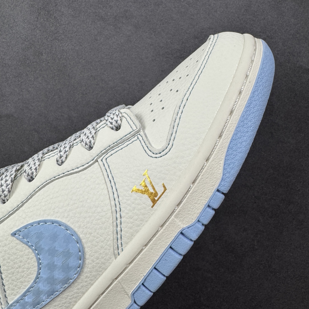 图片[5]-【定制版】Louis Vuitton x Nk SB Dunk Low 定制配色 Lv联名 Dunk系列复古低帮休闲百搭板鞋 JP1628-005 公司级版本 定制鞋盒 大厂流水作业生产 超高清洁度 皮料切割干净无任何毛边 细节完美   尺码：36 36.5 37.5 38 38.5 39 40 40.5 41 42 42.5 43 44 44.5 45 编码：HXSB330340-选品中心
