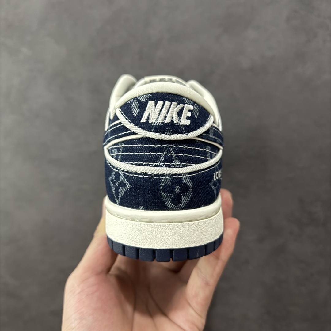 【纯原】Nike SB Dunk Low LV联名 深蓝牛仔 高端定制 低帮休闲板鞋 SC0601-46
