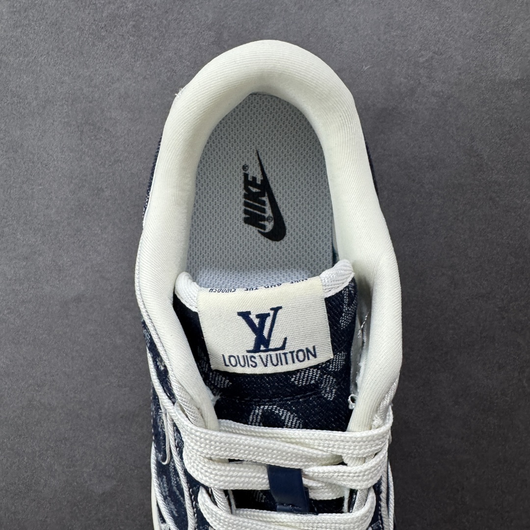 【纯原】Nike SB Dunk Low LV联名 深蓝牛仔 高端定制 低帮休闲板鞋 SC0601-46