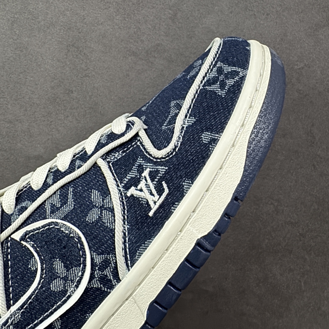 【纯原】Nike SB Dunk Low LV联名 深蓝牛仔 高端定制 低帮休闲板鞋 SC0601-46