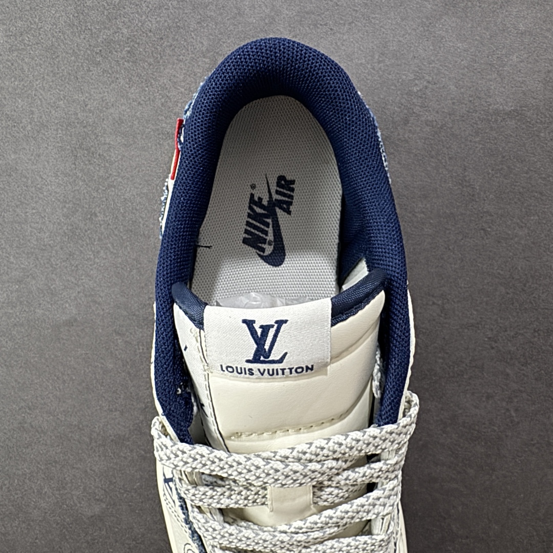 图片[7]-【定制版】Louis Vuitton x Air Jordan 1 Low 定制配色 联名款 乔1 AJ1经典倒钩低帮休闲百搭板鞋 CX5050-Y16  公司级版本 定制鞋盒 大厂流水作业生产 超高清洁度 皮料切割干净无任何毛边 细节完美   尺码：36 36.5 37.5 38 38.5 39 40 40.5 41 42 42.5 43 44 44.5 45 编码：HXSB330340-选品中心