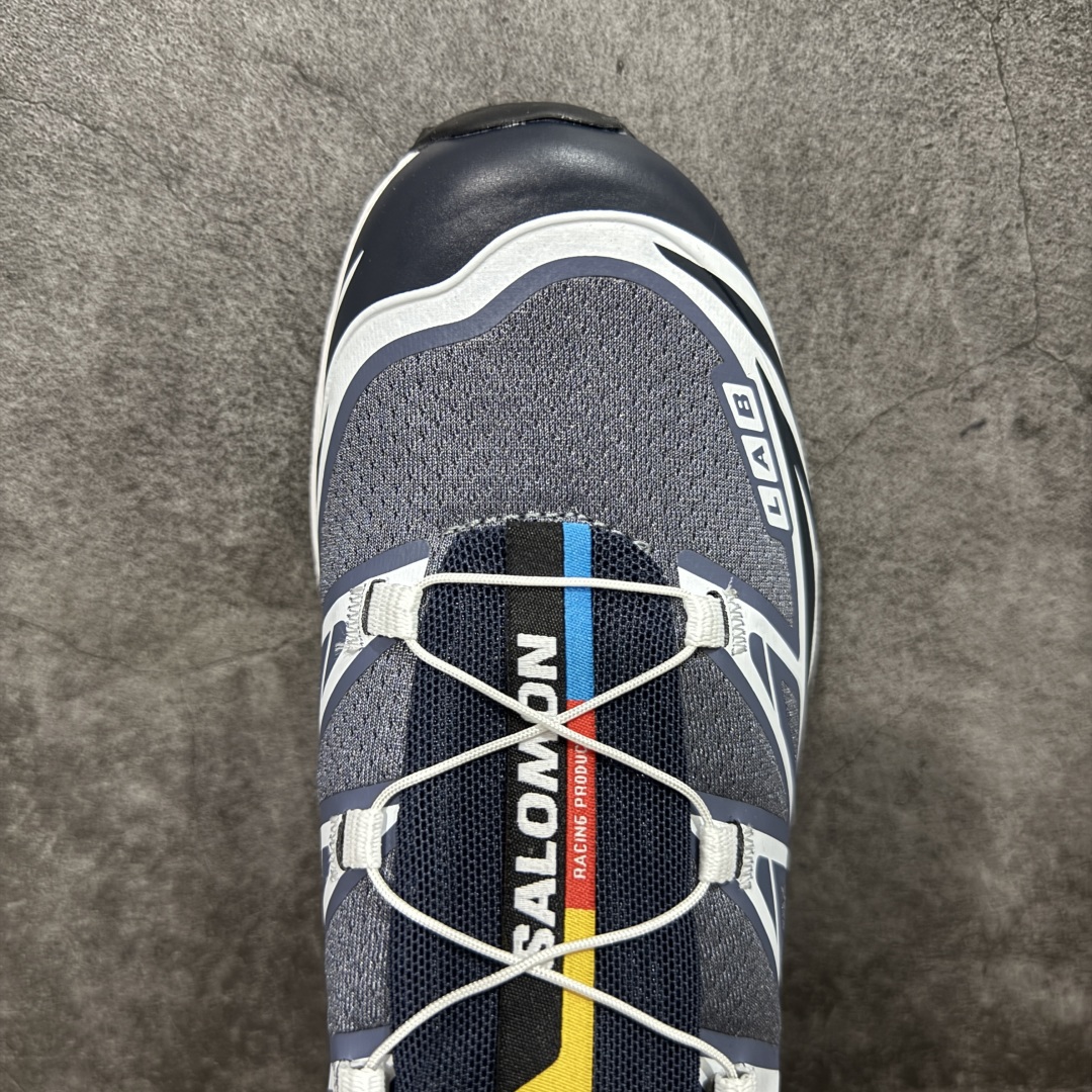 【纯原】Salomon XT-6 黑银灰色 萨洛蒙复古潮流户外机能登山跑鞋 纯原外贸平台特供订单 耗时半