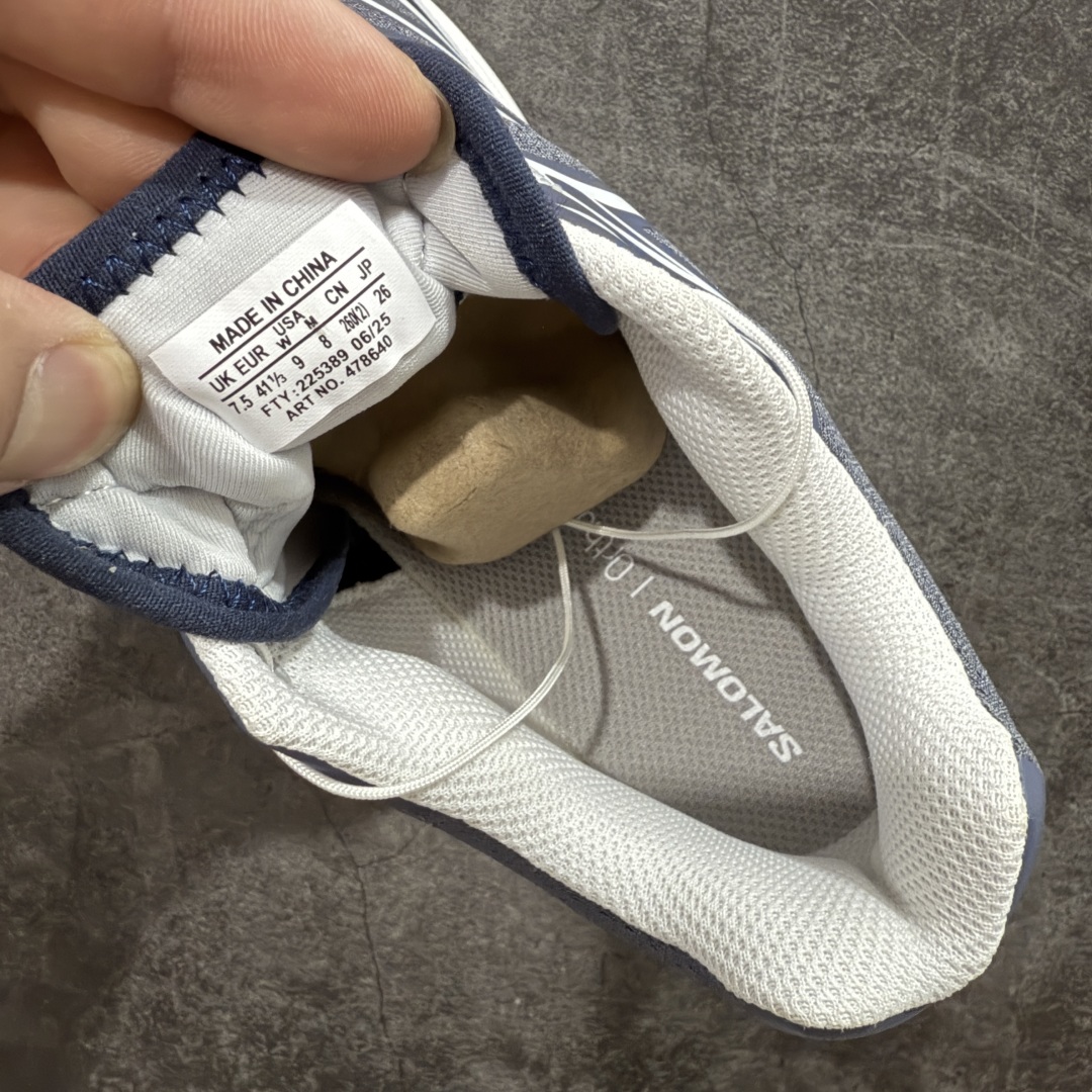 【纯原】Salomon XT-6 黑银灰色 萨洛蒙复古潮流户外机能登山跑鞋 纯原外贸平台特供订单 耗时半