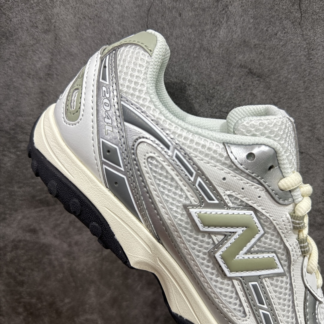 【纯原】New Balance NB204L 薄底鞋 薄底皮质鞋带德训miu系 减震耐磨包裹性支撑轻便 