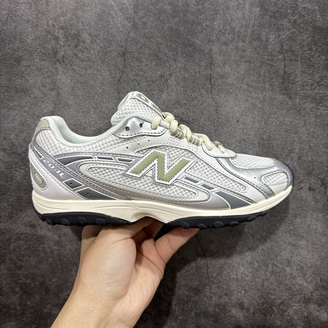 【纯原】New Balance NB204L 薄底鞋 薄底皮质鞋带德训miu系 减震耐磨包裹性支撑轻便 