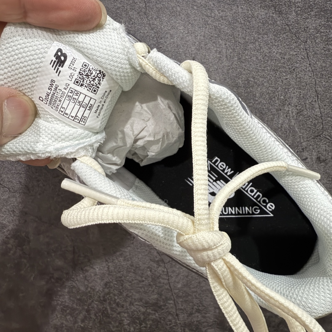 【纯原】New Balance NB204L 薄底鞋 薄底皮质鞋带德训miu系 减震耐磨包裹性支撑轻便 