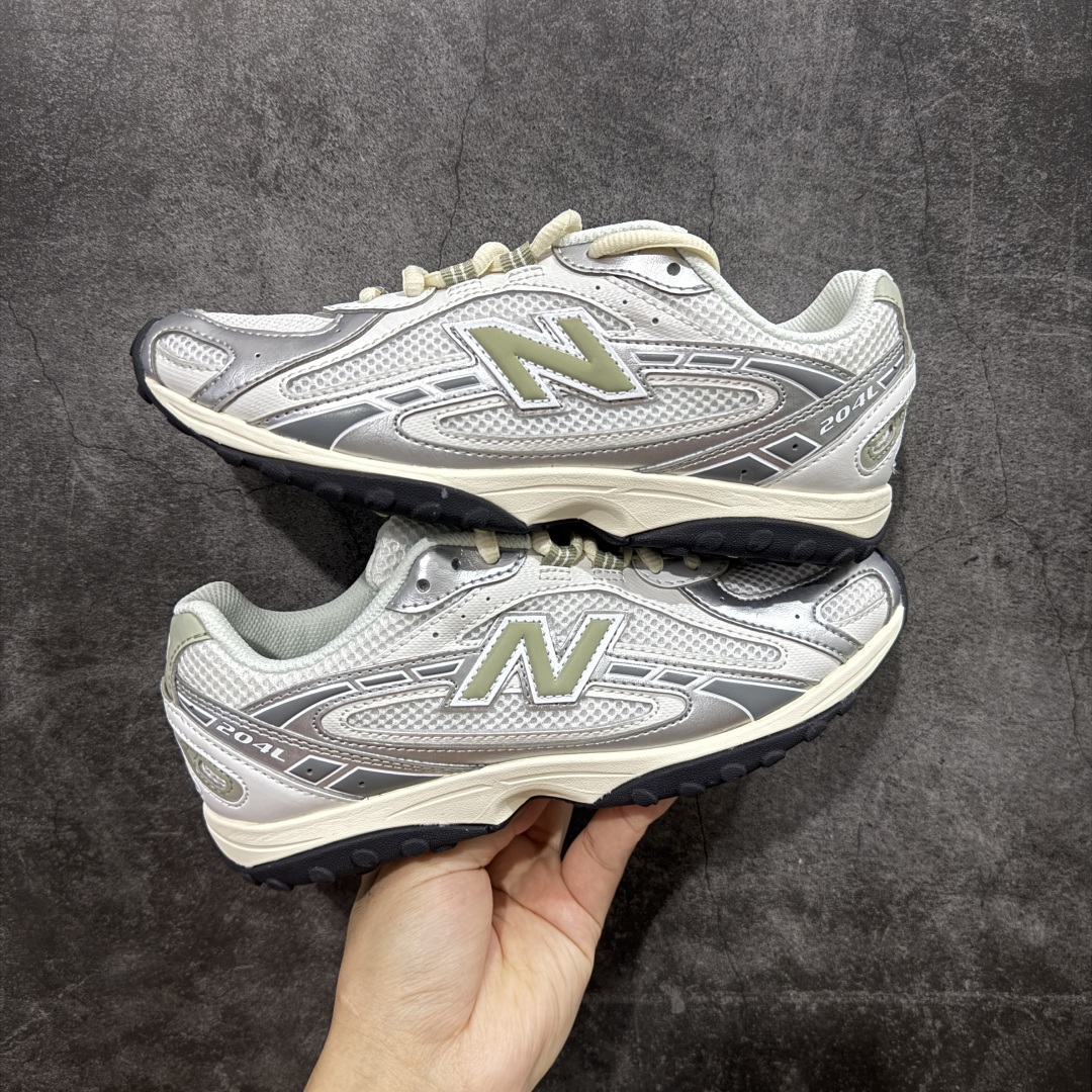 【纯原】New Balance NB204L 薄底鞋 薄底皮质鞋带德训miu系 减震耐磨包裹性支撑轻便 