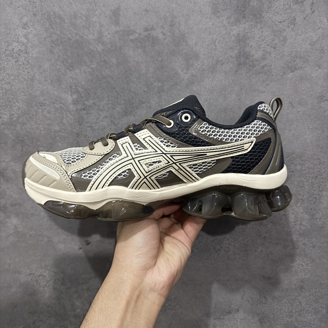 【纯原】Asics Gel-Quantum Kinetic 亚瑟士 复古休闲运动鞋厚底增高老爹鞋 采用 