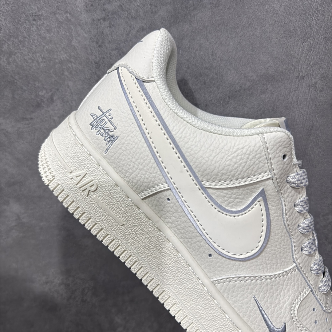 图片[7]-【定制版】Nike Air Force 1\’07 Low 斯图西联名 百搭米色 空军一号低帮休闲板鞋  #原楦头原纸板 原装鞋盒 定制五金配件 内置全掌气垫 原厂鞋底 货号：CS5288-034  尺码：36 36.5 37.5 38 38.5 39 40 40.5 41 42 42.5 43 44 44.5 45 编码：HXSA310320-选品中心