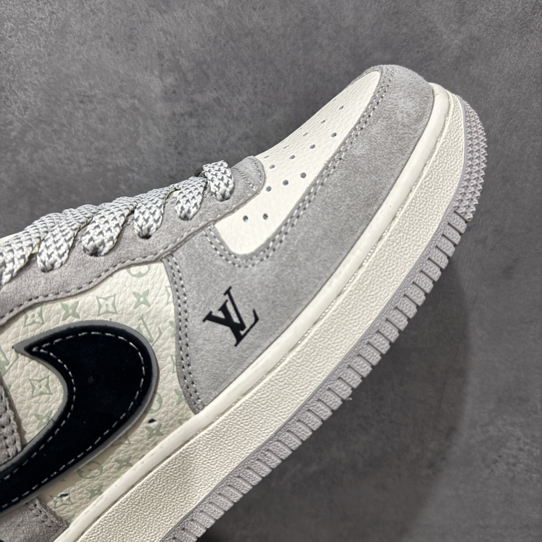 图片[6]-【定制版】Nike Air Force 1\’07 Low LV联名 猪八米灰黑 空军一号低帮休闲板鞋  #原楦头原纸板 原装鞋盒 定制五金配件 内置全掌气垫 原厂鞋底 货号：MZ9588-810  尺码：36 36.5 37.5 38 38.5 39 40 40.5 41 42 42.5 43 44 44.5 45-选品中心