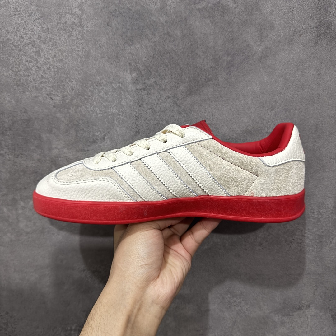 【纯原】AD Originals Gazelle INdoor x superme三叶草休闲防滑耐磨低帮