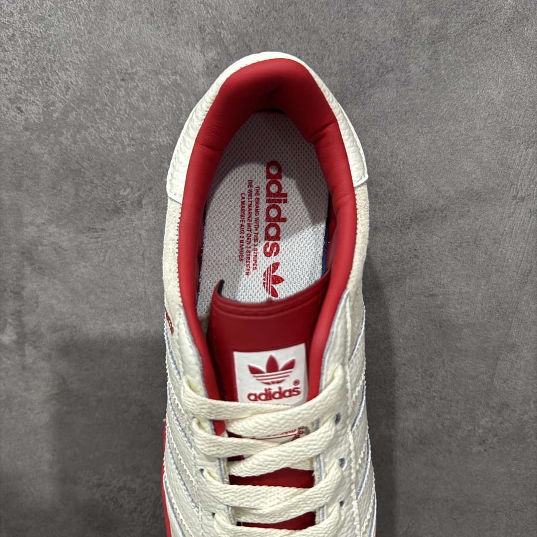 【纯原】AD Originals Gazelle INdoor x superme三叶草休闲防滑耐磨低帮