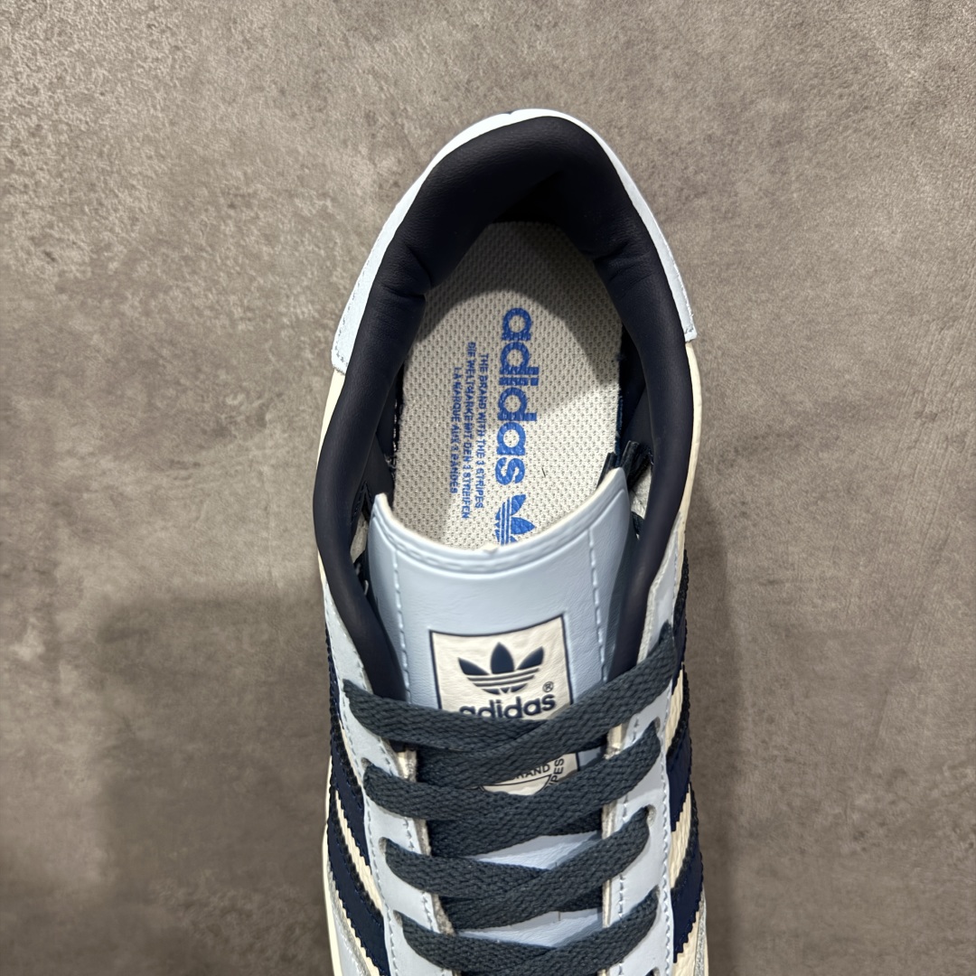 图片[8]-【定制版】AD Gazelle Indoor Trainers 北面联名—奶白浅蓝 原厂定制长毛翻毛皮组合环保纤维革鞋面材质 内置环保海玻璃鞋垫 外置RB橡胶大底 产品品控稳定性领先行业 原厂全套原楦原纸板冲刀磨具开发 原厂皮料加持 原厂港宝加持定型后跟R度完美 将复古进行到底 简约流畅 羚羊内训系列低帮复古百搭休闲运动德训风板鞋 90年代经典的复刻版！ 货号：DD6609 尺码： 36 36.5 37 38 38.5 39 40 40.5 41 42 42.5 43 44 44.5 45-选品中心