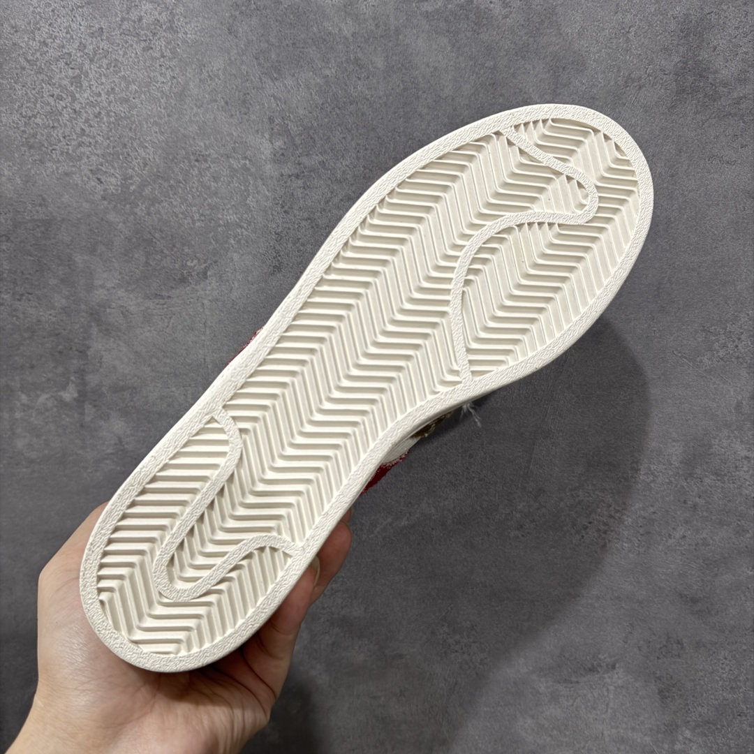 图片[9]-【定制版】AD Originals Superstar x GUCCI 白红 采用全新头层拼接皮革材质 后跟采用特色3D立体印字 渠道正品订单 诠释市场最高工艺水平 全鞋进口头层皮料打造 区别市面普通真标版本，进出专柜无压力 货号：QC2601 尺码：36-45-选品中心