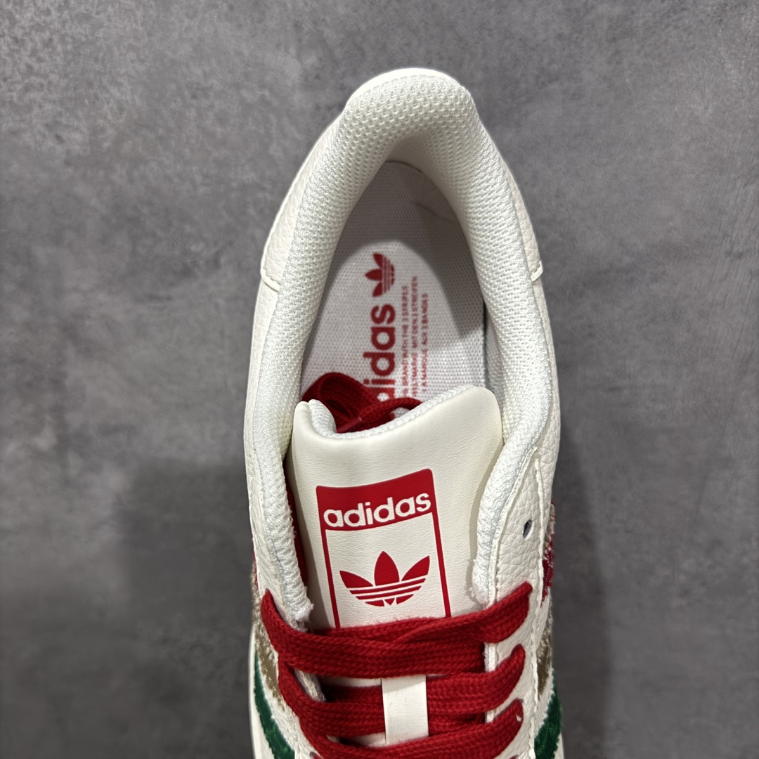 图片[8]-【定制版】AD Originals Superstar x GUCCI 白红 采用全新头层拼接皮革材质 后跟采用特色3D立体印字 渠道正品订单 诠释市场最高工艺水平 全鞋进口头层皮料打造 区别市面普通真标版本，进出专柜无压力 货号：QC2601 尺码：36-45-选品中心