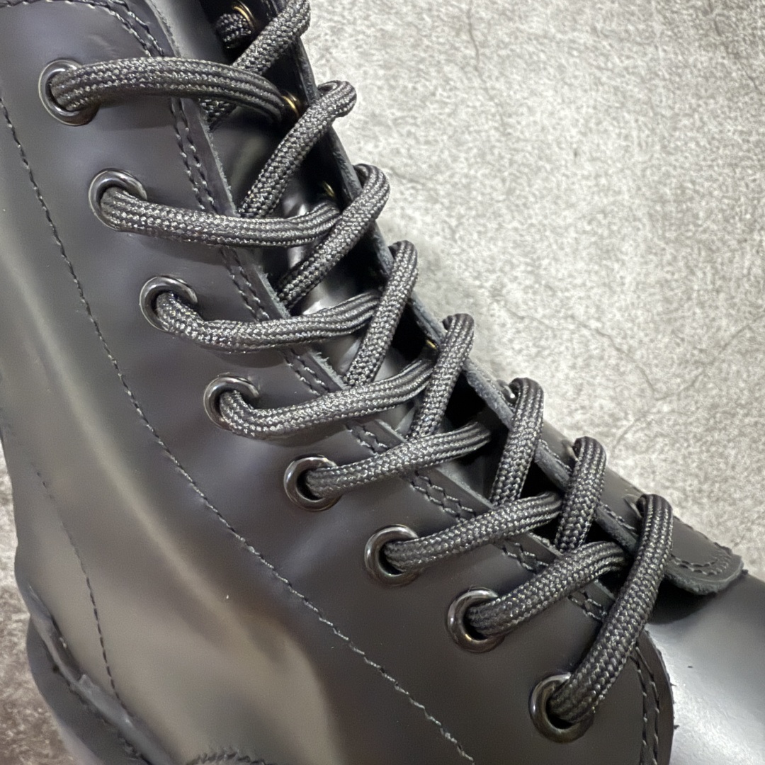 图片[6]-【莞产G版】法国高端奢侈品牌-巴黎世家BALENCIAGA Men\’s Leather boots 大头米奇风真皮德比休闲厚底皮鞋 油亮牛皮马丁靴 广东原产 全套代购包装及配件 采用进口牛皮革鞋面材质 内嵌小牛真皮贴附加厚PU缓震乳胶鞋垫 跟高7cm 原比值开发胎纹面粗齿橡胶大底❗️ 尺码：39-45(比运动鞋偏大一码!!)-选品中心