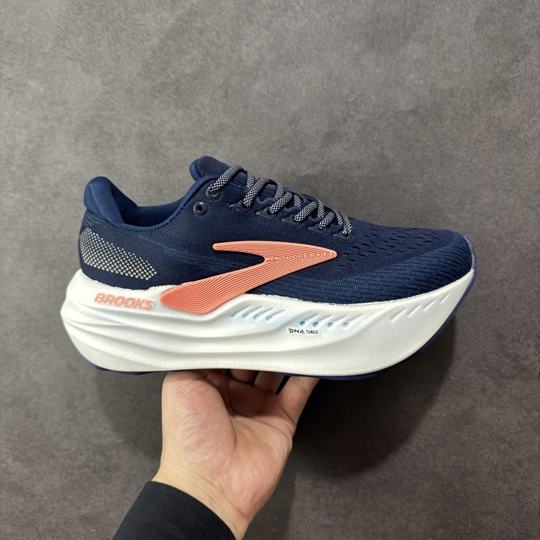 【纯原版】Brooks 布鲁克斯 Glycerin Max超级甘油 超弹轻盈跑步鞋 低帮透气缓震支撑休闲运动慢跑鞋 采用改进工程空气网眼组合热熔工艺 鞋面材质搭载DNA LOFT V2密度泡棉缓震系统 中底外置防滑耐磨橡胶底片 尺码:36-46半-选品中心