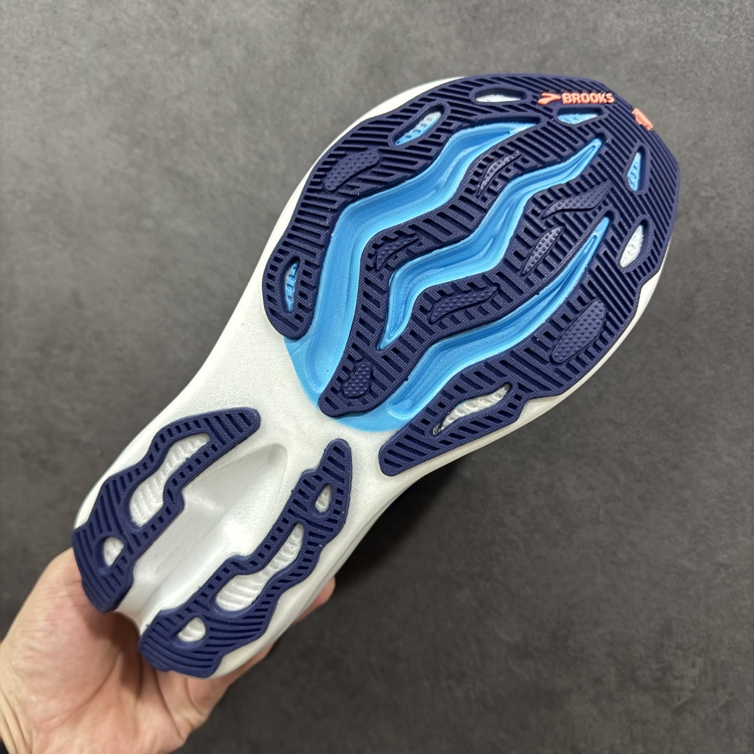 图片[9]-【纯原版】Brooks 布鲁克斯 Glycerin Max超级甘油 超弹轻盈跑步鞋 低帮透气缓震支撑休闲运动慢跑鞋 采用改进工程空气网眼组合热熔工艺 鞋面材质搭载DNA LOFT V2密度泡棉缓震系统 中底外置防滑耐磨橡胶底片 尺码：36-46半-选品中心