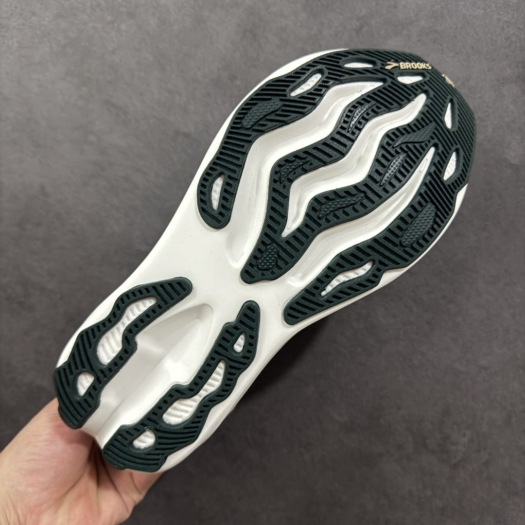 图片[9]-【纯原版】Brooks 布鲁克斯 Glycerin Max超级甘油 超弹轻盈跑步鞋 低帮透气缓震支撑休闲运动慢跑鞋 采用改进工程空气网眼组合热熔工艺 鞋面材质搭载DNA LOFT V2密度泡棉缓震系统 中底外置防滑耐磨橡胶底片 尺码：36-46半-选品中心