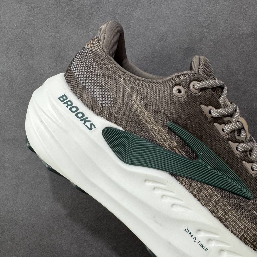 图片[6]-【纯原版】Brooks 布鲁克斯 Glycerin Max超级甘油 超弹轻盈跑步鞋 低帮透气缓震支撑休闲运动慢跑鞋 采用改进工程空气网眼组合热熔工艺 鞋面材质搭载DNA LOFT V2密度泡棉缓震系统 中底外置防滑耐磨橡胶底片 尺码：36-46半-选品中心