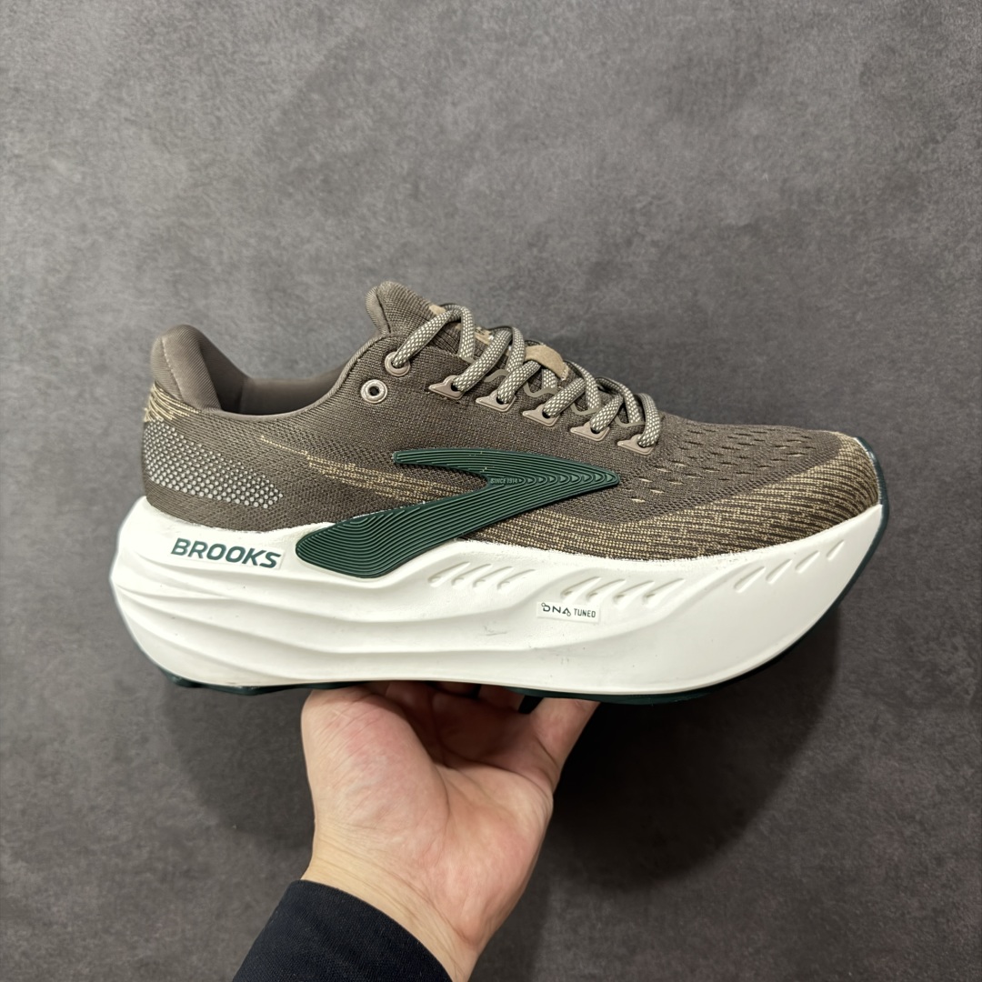 【纯原版】Brooks 布鲁克斯 Glycerin Max超级甘油 超弹轻盈跑步鞋 低帮透气缓震支撑休闲运动慢跑鞋 采用改进工程空气网眼组合热熔工艺 鞋面材质搭载DNA LOFT V2密度泡棉缓震系统 中底外置防滑耐磨橡胶底片 尺码:36-46半-选品中心