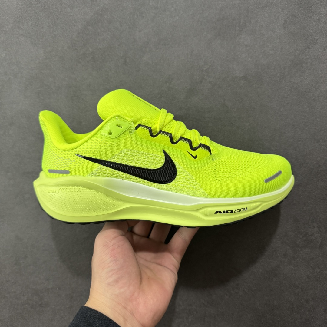 【纯原】NIKE AIR ZOOM PEGASUS 41 网面透气跑步鞋 兼顾迅疾外观和稳固脚感 后跟覆