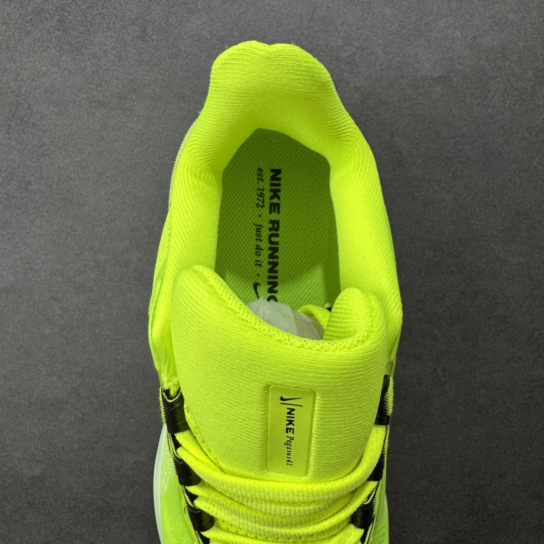 【纯原】NIKE AIR ZOOM PEGASUS 41 网面透气跑步鞋 兼顾迅疾外观和稳固脚感 后跟覆