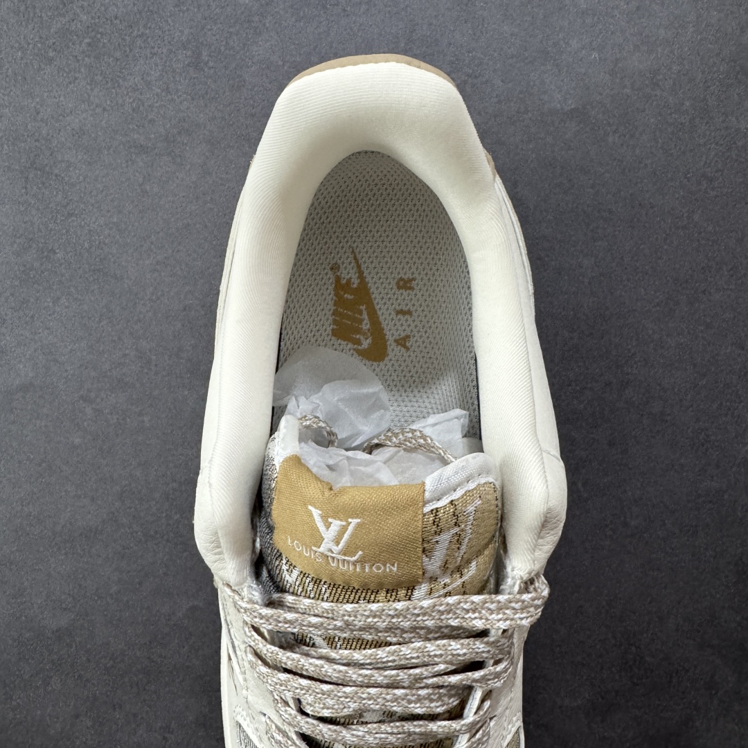 图片[7]-【定制版】Nike Air Force 1 \’07 Low “路易威登LV联名— 米白黄帆布印花” 高端定制 低帮休闲板鞋 定制鞋盒 大厂纯原品质出货 超高清洁度 皮料切割干净无任何毛边 细节完美 货号：XL1979-107 尺码：36 36.5 37.5 38 38.5 39 40 40.5 41 42 42.5 43 44 44.5 45-选品中心