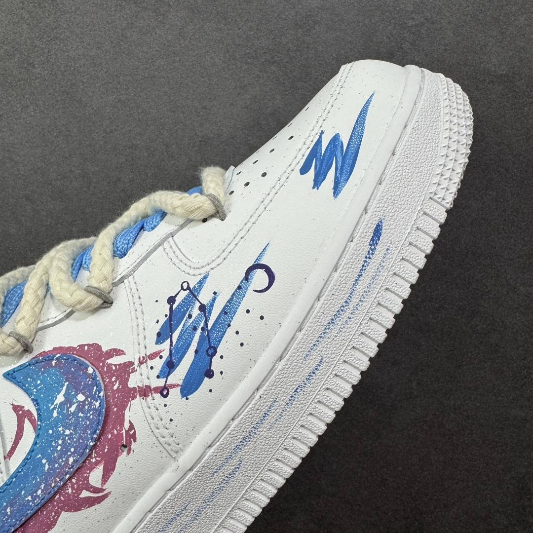 图片[5]-【定制版】Nike Air Force 1 Low 07 新奇点十二星座系列 天秤座 原楦头原纸板 打造纯正低帮空军版型 专注外贸渠道 全掌内置蜂窝气垫 原盒配件 原厂中底钢印、拉帮完美 货号：星座9231023 尺码：36 36.5 37.5 38 38.5 39 40 40.5 41 42 42.5 43 44 44.5 45-选品中心