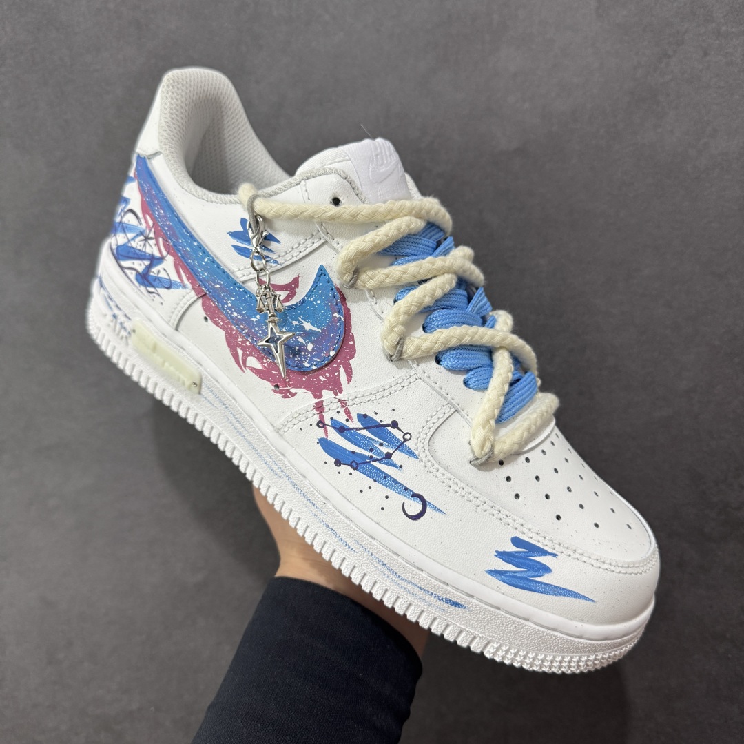 图片[3]-【定制版】Nike Air Force 1 Low 07 新奇点十二星座系列 天秤座 原楦头原纸板 打造纯正低帮空军版型 专注外贸渠道 全掌内置蜂窝气垫 原盒配件 原厂中底钢印、拉帮完美 货号：星座9231023 尺码：36 36.5 37.5 38 38.5 39 40 40.5 41 42 42.5 43 44 44.5 45-选品中心