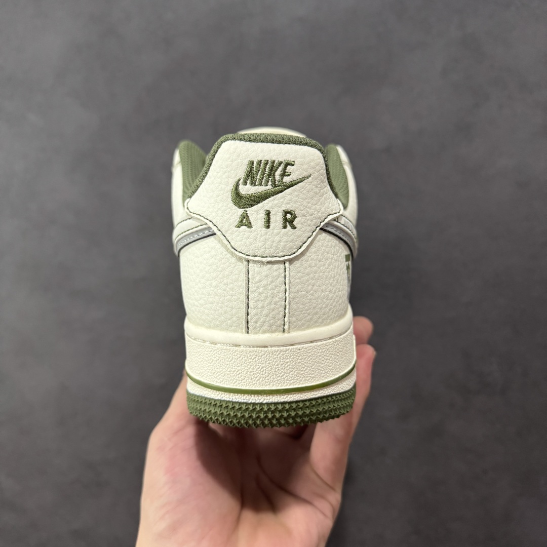 图片[4]-【定制版】Nike Air Force 1\’07 Low 巴宝莉联名 米军绿电绣 空军一号低帮休闲板鞋  #定制皮料 定制鞋盒 原楦原纸板 纯正空军版型 内置全掌气垫 货号：JP8028-003  尺码：36 36.5 37.5 38 38.5 39 40 40.5 41 42 42.5 43 44 44.5 45-选品中心