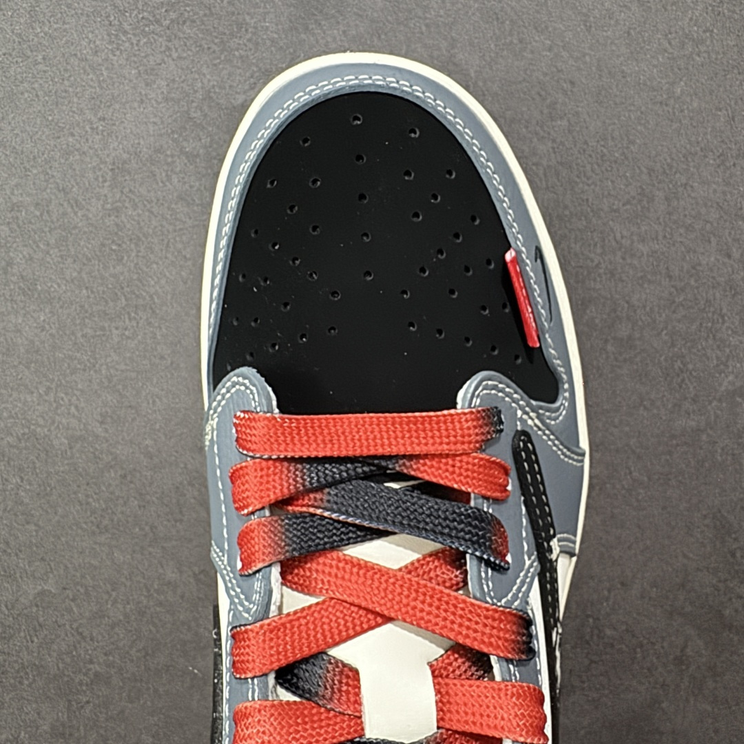 定制版Fragment x Travis Scott xDior Air Jordan 1 Low 三方联名倒钩