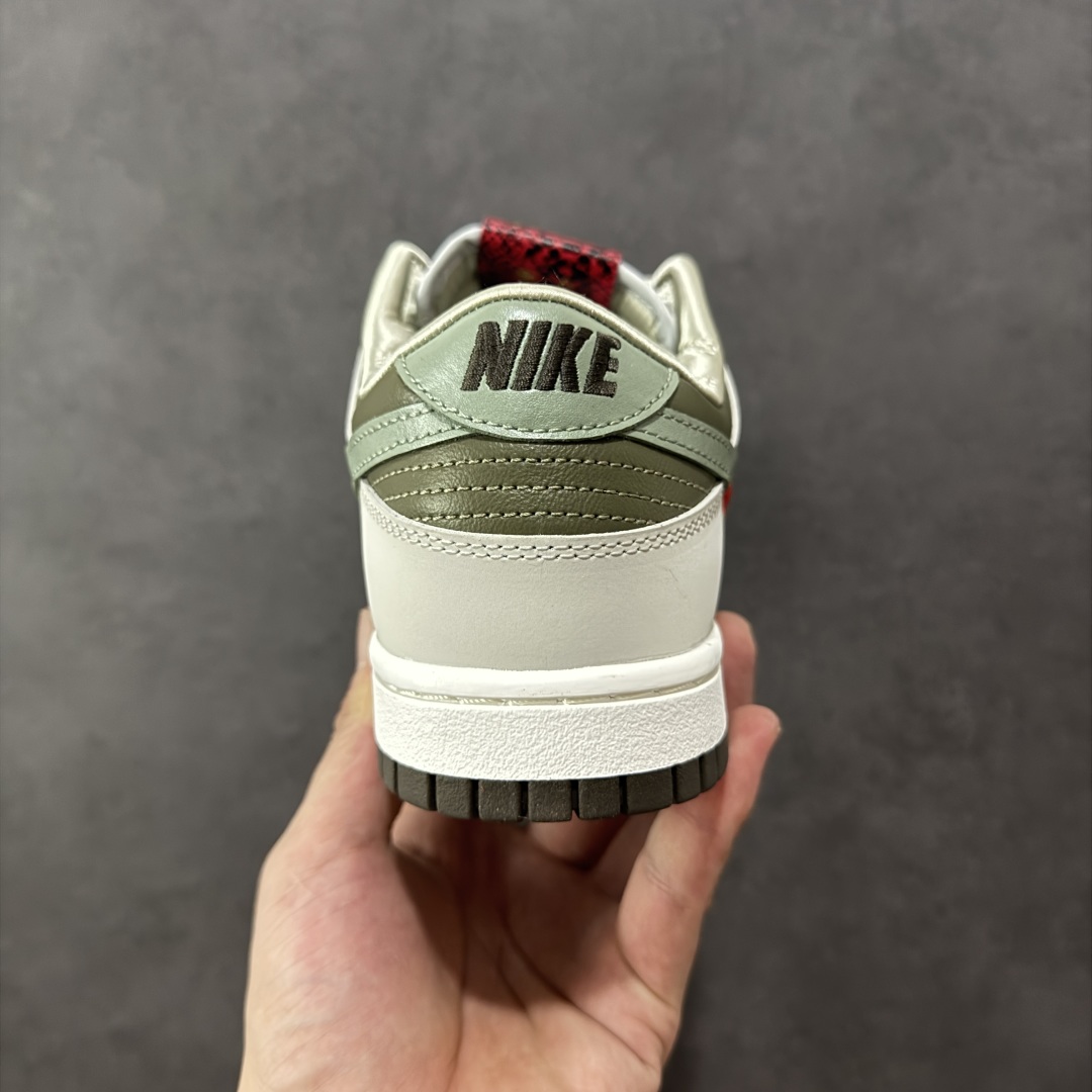 图片[4]-【YC纯原】Nike Dunk LOW CNY“Year Of The Snake”白绿色 此款以简约大方的造型设计，给人以随性休闲的时尚格调，穿着舒适轻便，运动灵活自如，满足日常个性穿搭。 货号： HV5980-231 尺码： 40 40.5 41 42 42.5 43 44 44.5 45 46 编码：HXSB250260-选品中心
