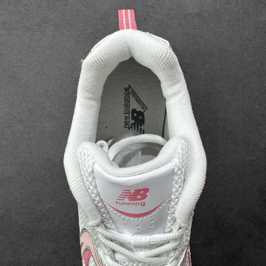 图片[7]-【纯原性价比】New Balance 530 NB530 男女休闲慢跑鞋 GR530EC 大厂出品 所有配色都是原鞋开发 超正版型 超高清洁度和品质 价格更具性价比 实体代购专用订单 配套商长期套现长期补货 全新货品 正常出厂触屏不到的单价 超级跑量款 全套原楦原纸板原厂数据开发 进口三明治网面 原装进口翻毛皮料正确绒感卡色 正确中底拉帮中底网布细节 采用轻质牛剖革拼接透气网眼衬垫织物鞋面材质 T-Beam大底提供足步弓支撑 保持步态稳定 后跟搭载外露缓震胶 鞋身整体以各种深浅不一的灰色覆盖 鞋头以淡蓝色调装饰 网眼衬垫通过不规律的色块实现做旧的美感 泛黄的鞋底更是进一步增添了复古气息 尺码：36 37 37.5 38 38.5 39.5 40 40.5 41.5 42 42.5 43 44 44.5 45-选品中心