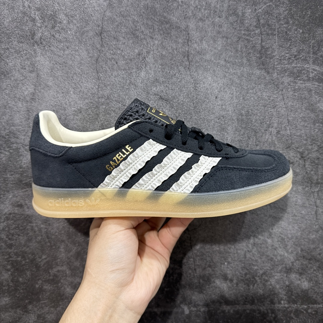 【纯原】AD Gazelle Indoor Trainers 羚羊内训系列低帮复古百搭休闲运动德训风板鞋